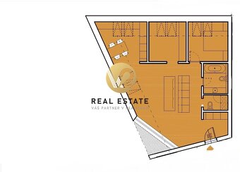 Na PREDAJ novostavba 3 i byt 92m2 v centre Nitry pri PARKU - 4