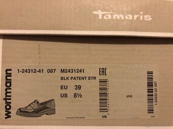 Tamaris lakované topánky - 4