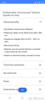 Sklopný držiak na stenu - 4