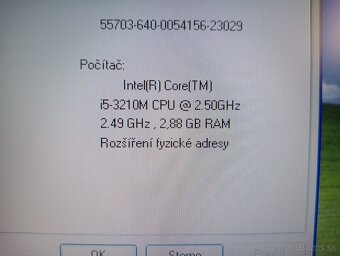 predám HP PROBOOK 4540S , WINDOWS XP - 4
