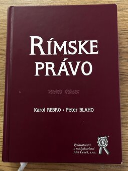 Predám knihy z 1. ročníka práva - Právnickej Fakulty - 4