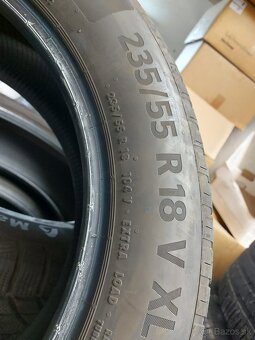 4ks letné 235/55 r18 CONTINENTAL, DOT2022 - 4