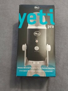 Studiovy mikrofon Blue Yeti Pro - USB/XLR - 4