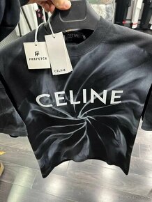 Na predaj pánske tričko Celine Black-White. - 4