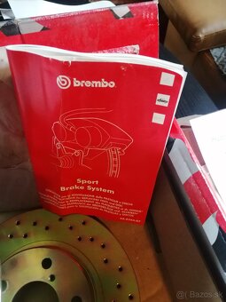 Brembo přední brzdové kotouče Subaru lmpteza - 4