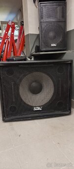 Predám aktivne reprobedne soundking 1200w - 4