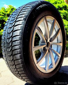 alu R17 5x112, (zimné pneu 225/60) orig. Audi A6 - 4