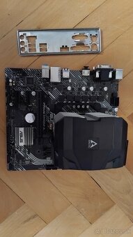 ASUS H410M-A + Intel I5 10400F + Chladič - 4