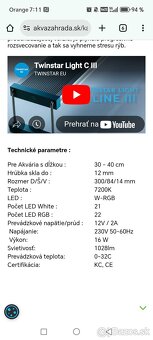 Twinstar III 300C 30-40cm 16W - 4