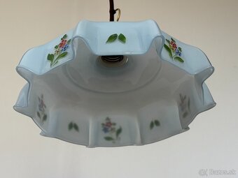 Starožitná kuchynská lampa sťahovacia. - 4