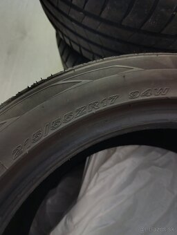 215/55 R17, letné - 4
