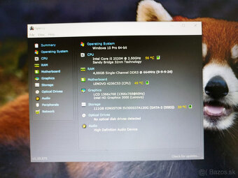 notebook Lenovo T420 - Core i5, 4GB, 120GB SSD, Windows 10 - 4