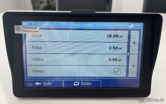 Navigácia GPS 7",kamión,TIR,záruka - 4