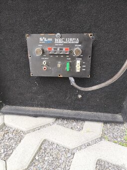 Aktívny Subwoofer SAL WRC 12BP/A - 4