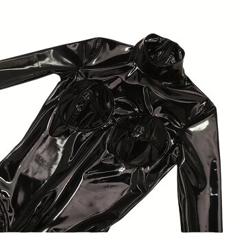 LESKLÝ OVERAL…IMITÁCIA LATEXU…v.XL…NOVY - 4