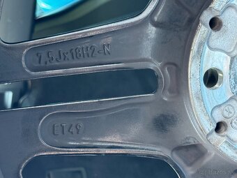 Mercedes AMG line 5x112 7,5J R18 ET49 - 4