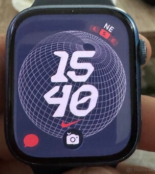 Predám Apple watch 7 -45mm modré - 4