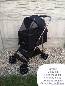 Kočíky pre psy Pawhut - 4