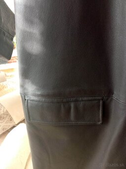 nový-nenosený pánsky kožený kabát - 4