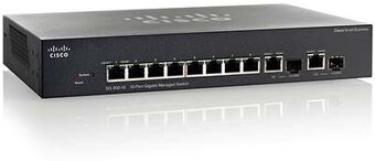 Switch Cisco SG350-10 – 10-Port - 4