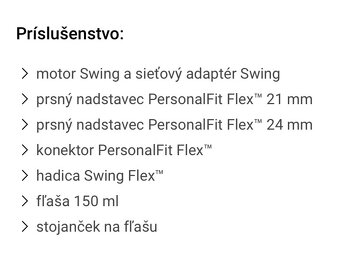 Odsávačka mlieka Medela - elektrická - 4