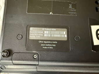 Predám notebook HP ProBook 6550b - 4