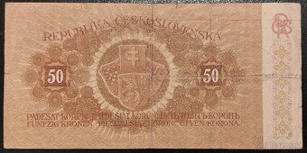 BANKOVKY IV. ČSR PRVÁ REPUBLIKA- I. EMISIA ROK 1919 - 4