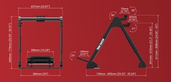 Trak Racer FS3 Steering Wheel Stand - 4