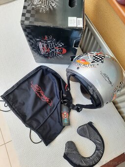Predam novú Helmu zn. ED HARDY - 4