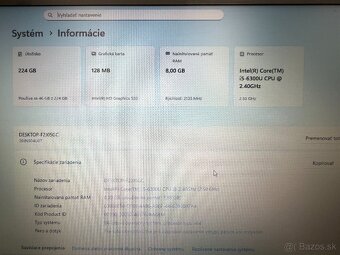 Notebook Lenovo T470, i5, SSD 256 GB, 8 GB RAM, HD - 4