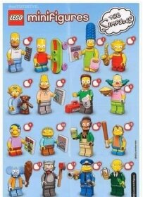 Lego minifigures séria 1. 2. - 4