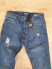 Nové džínsy DEF / Slim Fit Jeans  veľkosť W30 - 4