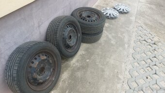 205/55 R16 91V Plechové disky s letnými pneumatikami - 4