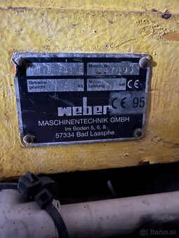 Vibračný valec WEBER DVH 703 - 4