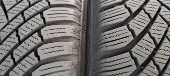 Predám 4ks jazdené zimné 205/55r16-91T Continental 2+2modely - 4