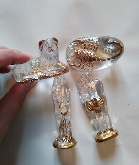 Znamenia zverokruhu CRYSTAL BOHEMIA CZECHOSLOVAKIA - 4