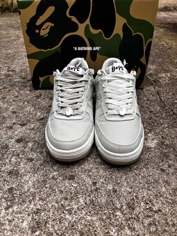 bape sta text code (grey) - 4