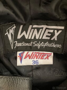 Nové kombinované (koža/látka)motonohavice Wintex - 4