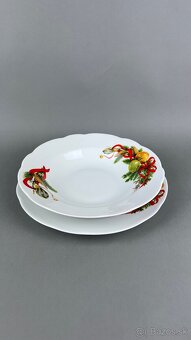 Vianočný porcelán, vianočná tanierová súprava - 4