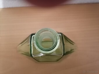 Likérová súprava, uranové sklo - VZÁCNA - 4