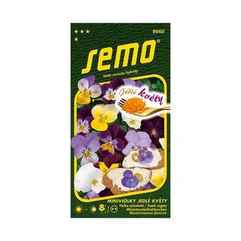 Semená - jedlé kvety - 4