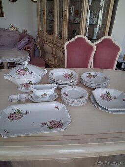 OBEDOVÁ PORCELÁNOVÁ SÚPRAVA starožitná - 4