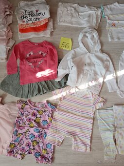 Dievčenské oblečenie veľ. 50/56 - 4