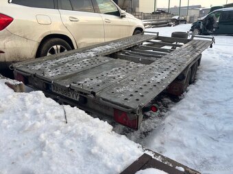 Prenajmem, požičiam prívesný vozík - autoprepravník - 4