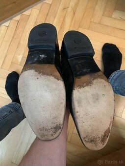 Pánske kožené topánky GEOX, velkosť 43 - 4