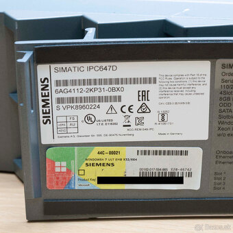 Priemyselné PC Siemens IPC647D 6AG4112-2KP31-0BX0 - 4