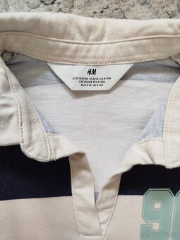 Tričká Crop Top H&M a Reserved - veľkosť 134/140 - 4