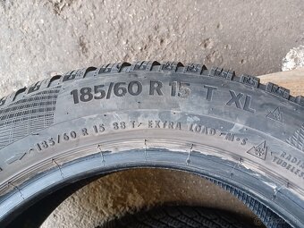185/60R15 CONTINENTAL zimné - 4