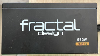zdroj Fractal Design Edison M 650 W čierny - 4