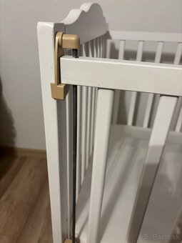 Predám detskú postieľku s matracom - aj pre dvojičky - 4